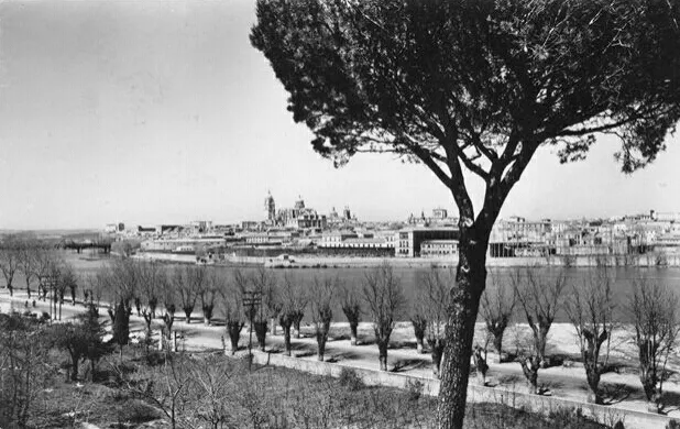 La entrada a Salamanca por la carretera de Madrid
