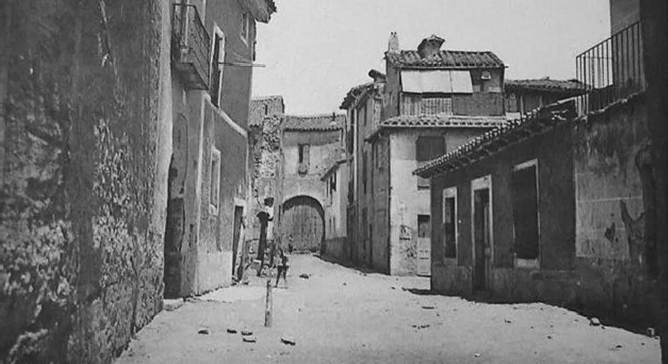 La calle de Las Mazas, una de las más antiguas de Salamanca