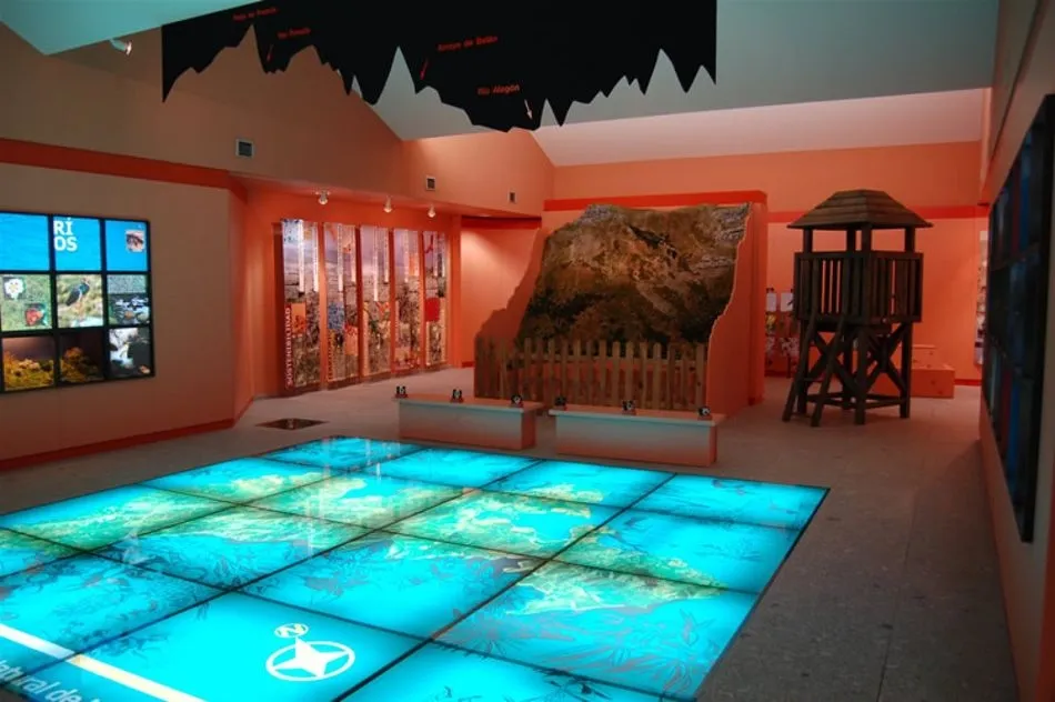 Interior de la Casa del Parque - Patrimonio Natural