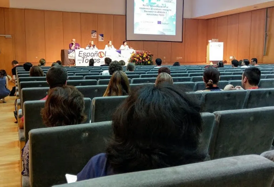 Una actividad de aprendizaje del español en la USAL - Archivo