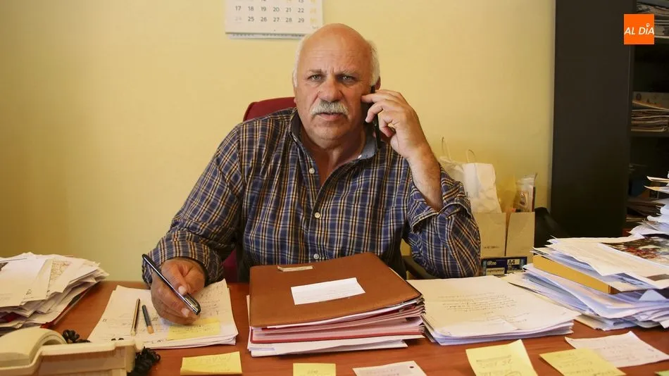 José Francisco Bautista, alcalde de Hinojosa de Duero / CORRAL