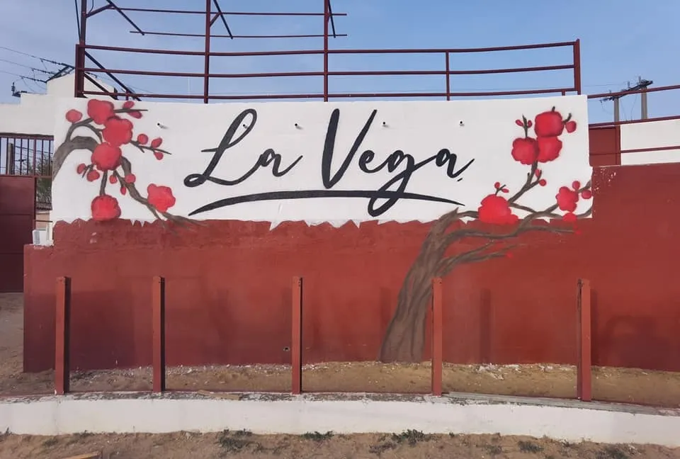 Kikeartmd decora la plaza de toros de Villoria   