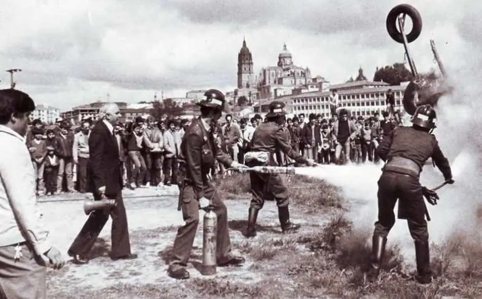 Los Bomberos de Salamanca en la década de los 60