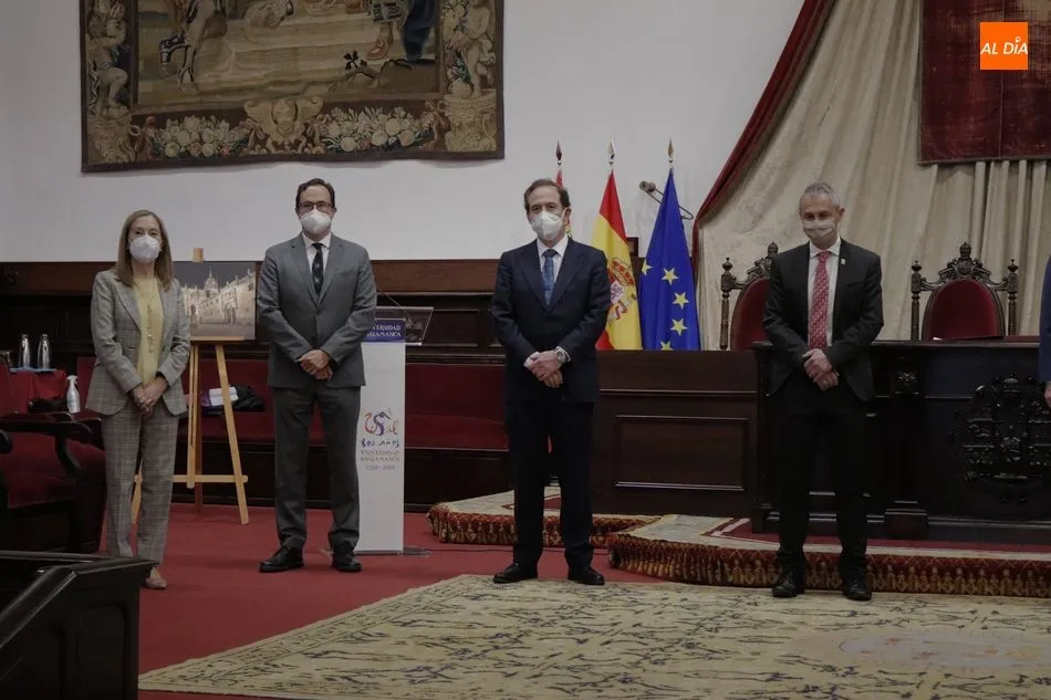 Participantes de la sesión en el Paraninfo de la USAL - Guillermo García