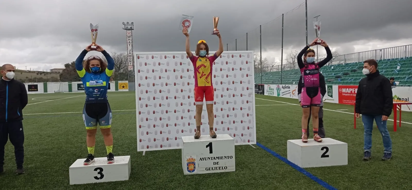 Grandes victorias de la ECS en Guijuelo y subida al podio del Globalia ECS en tierras catalanas