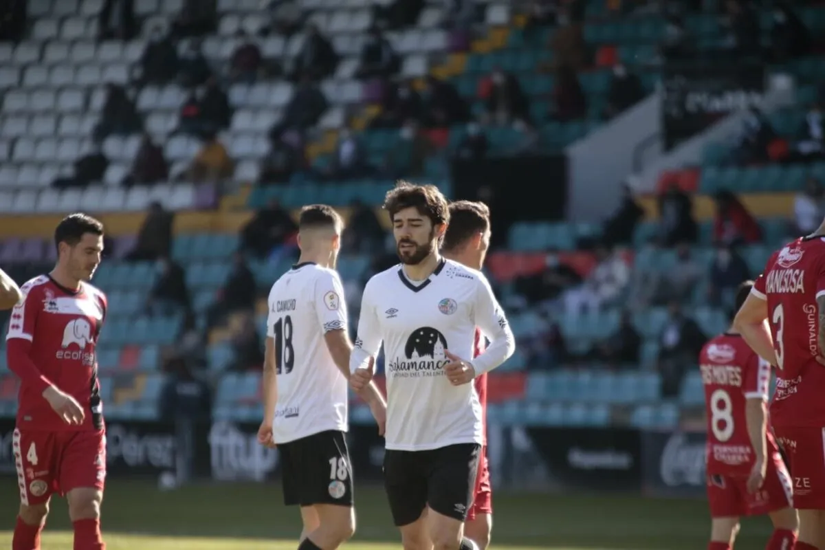 Navas, en el Helmántico / Salamanca UDS