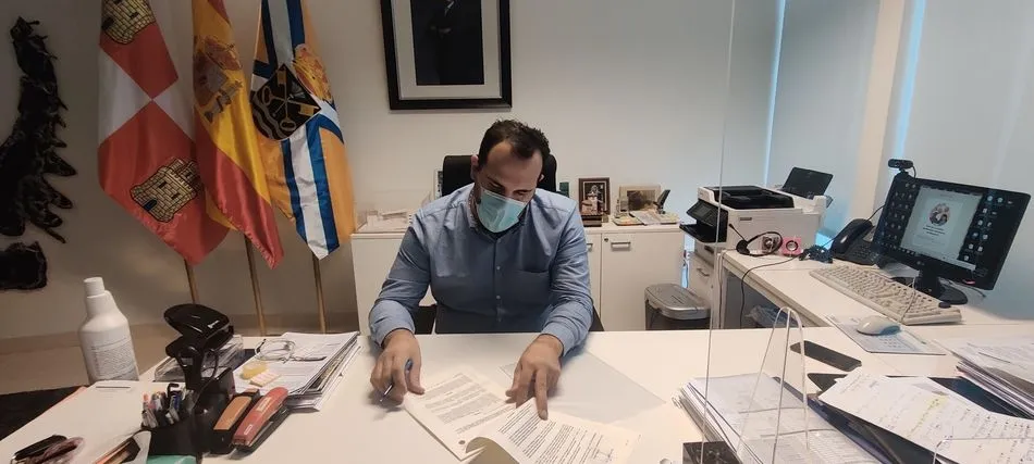 El alcalde de la localidad, David Mingo