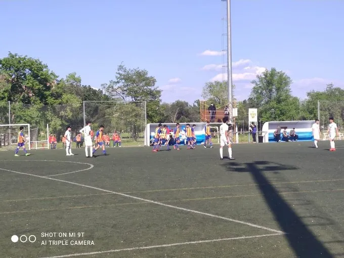 El Santa Marta, en el duelo con su rival de este sábado / TWITTER