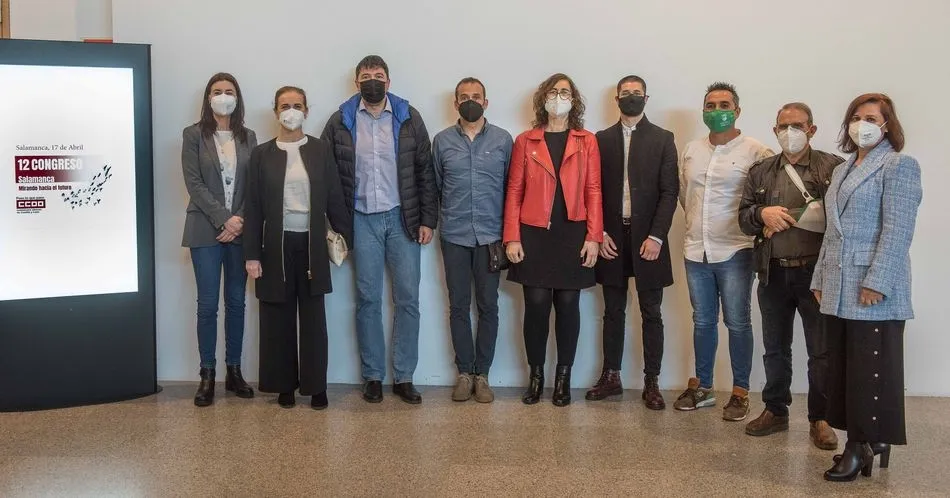 Nueva comisión ejecutiva de CCOO Salamanca - CCOO