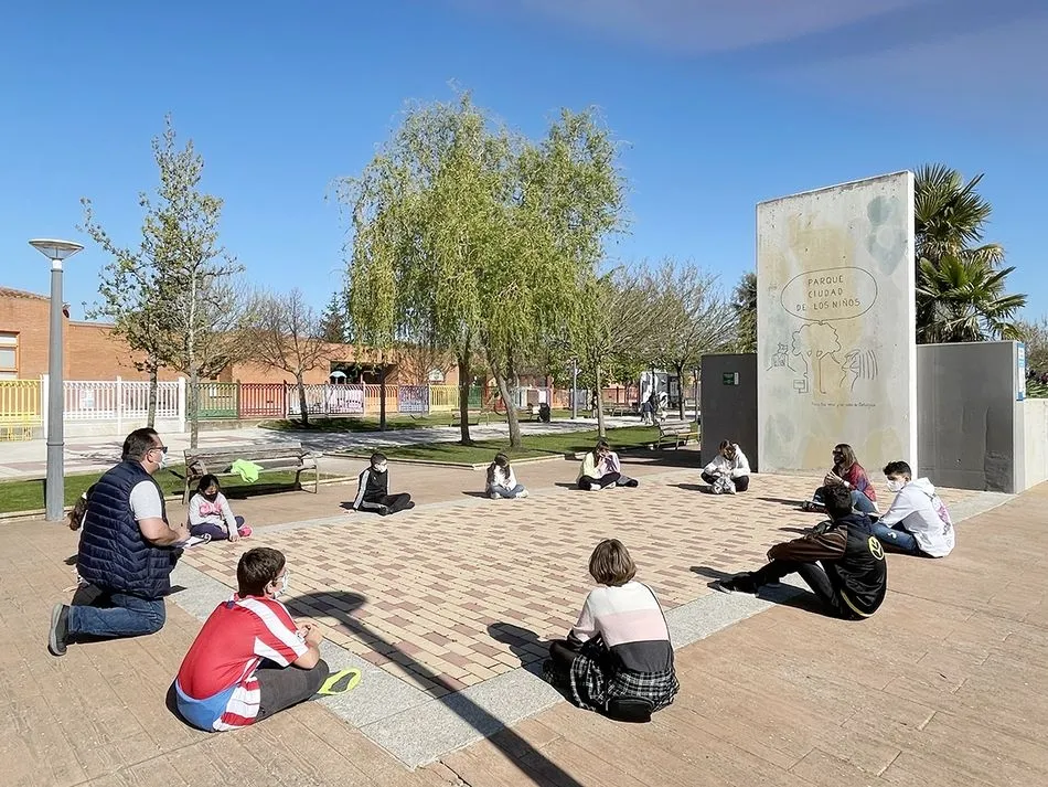 Una de las últimas actividades en la Ciudad de los Niños - Ayto. Carbajosa