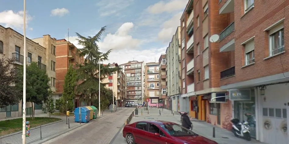Calle en la que se produjo el intento de robo, en el Barrio del Oeste