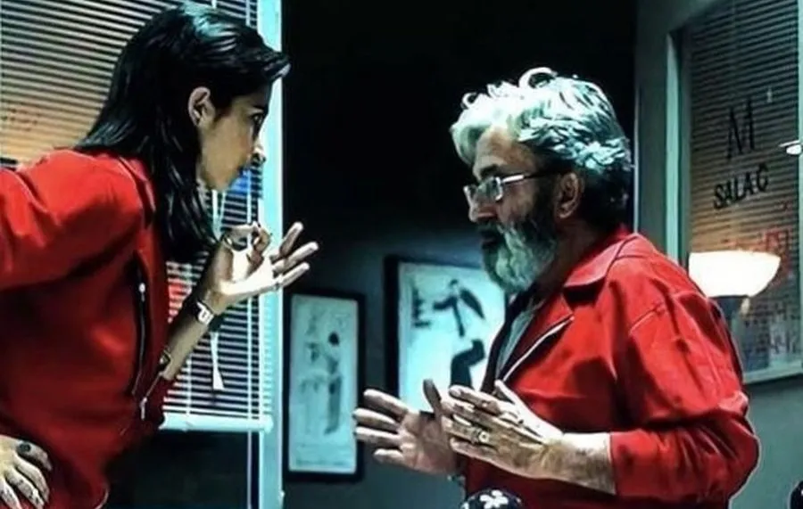 Toño Cuellar, en una escena de La Casa de Papel, protagonizará este corto que se va a grabar en Salamanca