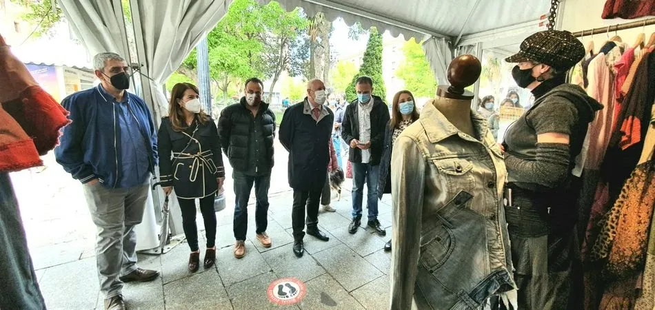 visita institucional a la Feria de Artesanía - Ayto. de Salamanca