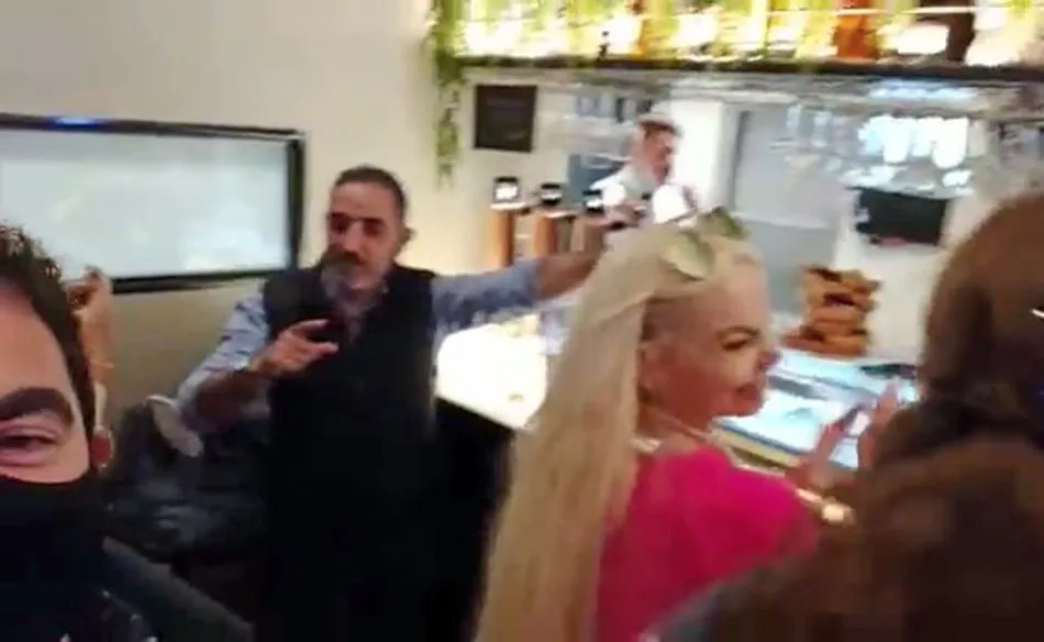 Captura del vídeo difundido de la fiesta en Medinaceli - CV