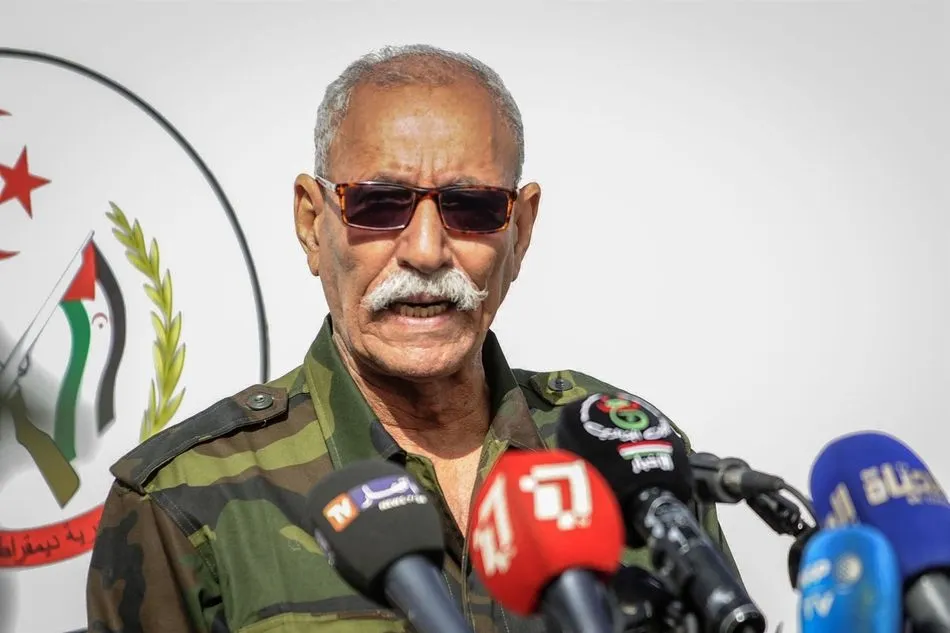El líder del Frente Polisario y presidente de la RASD, Brahim Ghali - STR/dpa - Archivo