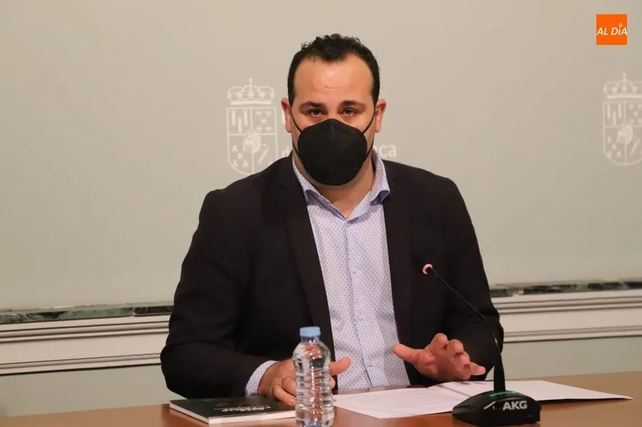 David Mingo, alcalde de Santa Marta de Tormes. Foto de archivo