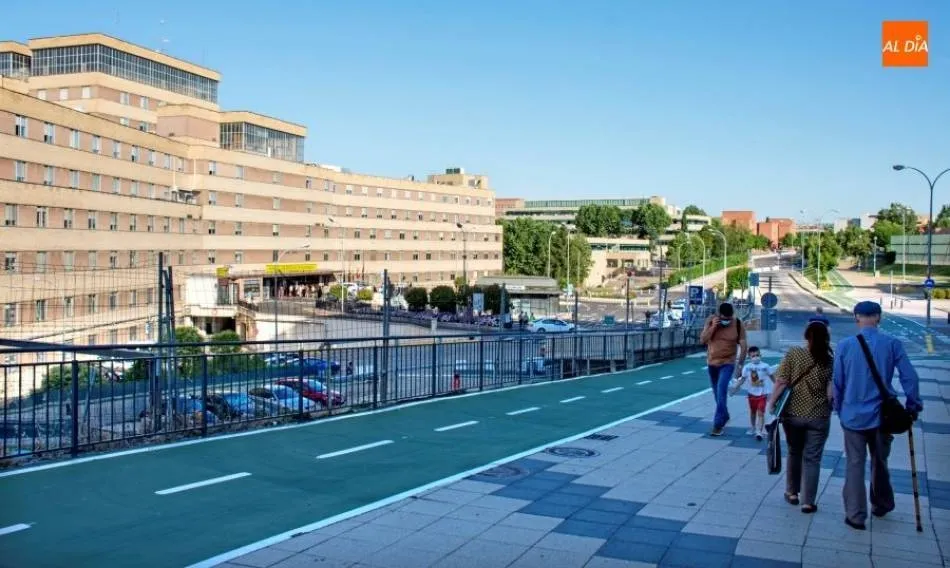 Vista del Hospital Clínico de Salamanca. Foto de archivo
