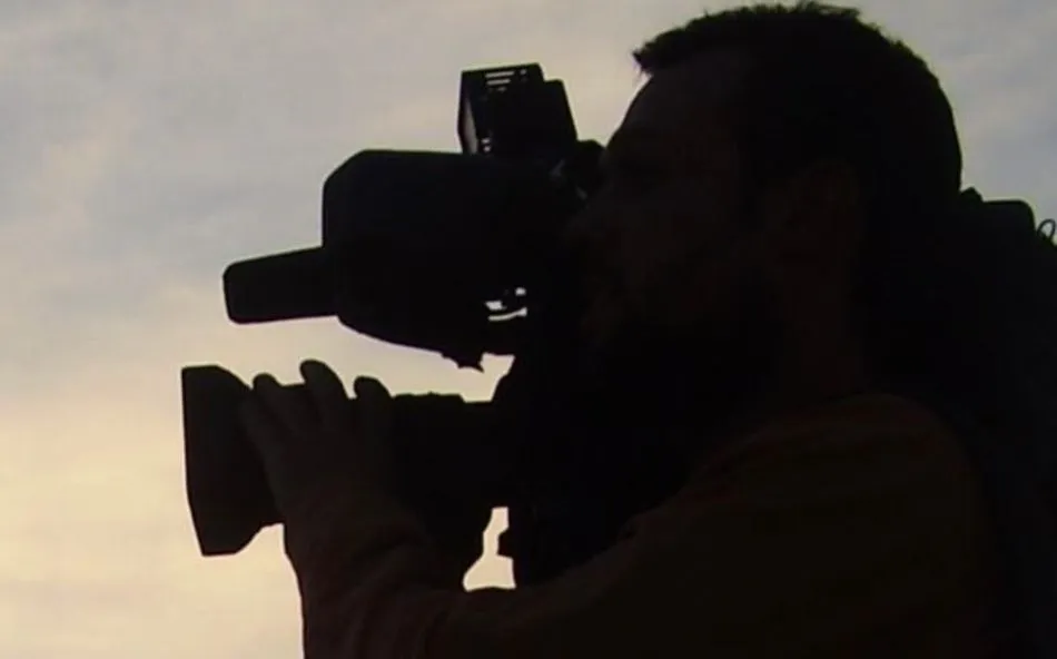 Roberto Fraile, cámara de La 8 de Salamanca