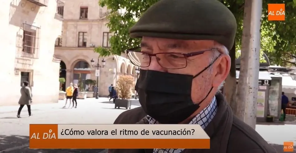 Satisfacción entre los salmantinos por el ritmo de las vacunaciones masivas