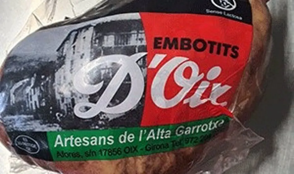 Producto cárnico tratados por calor elaborados en el establecimiento Embotits DOix