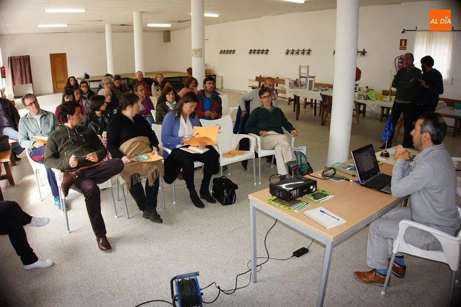 Reunión de Adriss para el fomento empresarial celebrada en Fuentes de Béjar en 2019 - Archivo