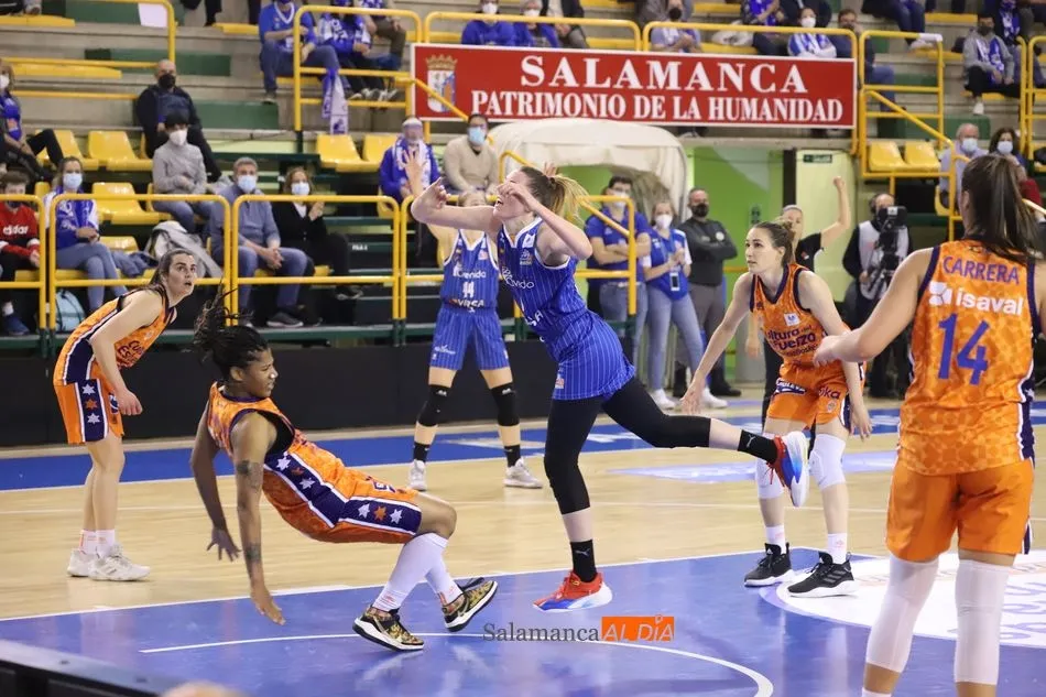 Katie Lou, en el primer partido de la final