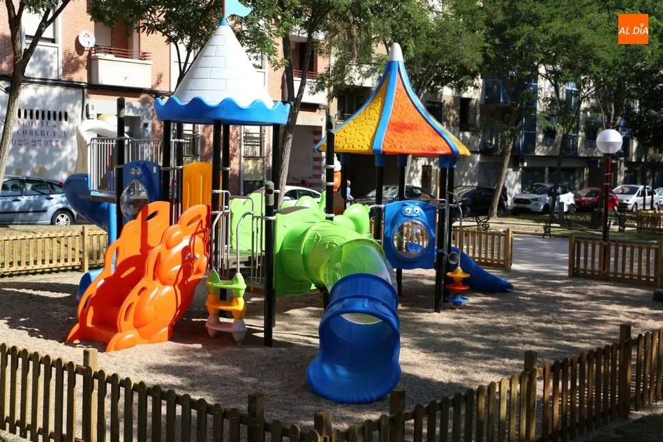 Salamanca incrementa zonas infantiles con juegos adaptados y accesibles para personas con...