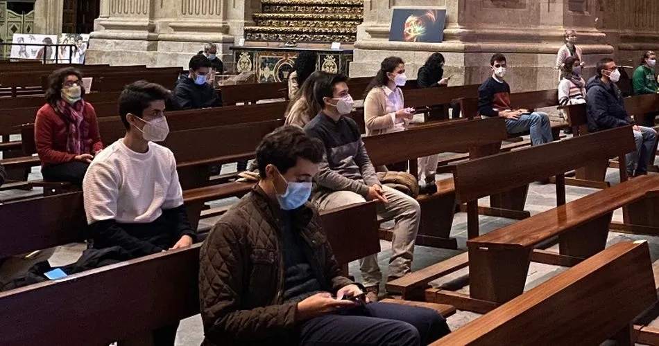 Foto de archivo de un acto anterior de Pastoral Universitaria