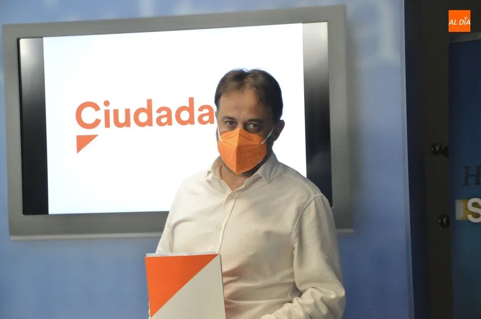 Fernando Castaño, portavoz del Grupo Municipal de Ciudadanos. Foto de Guillermo García