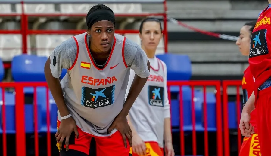 Nogaye Lo, con España / TWITTER