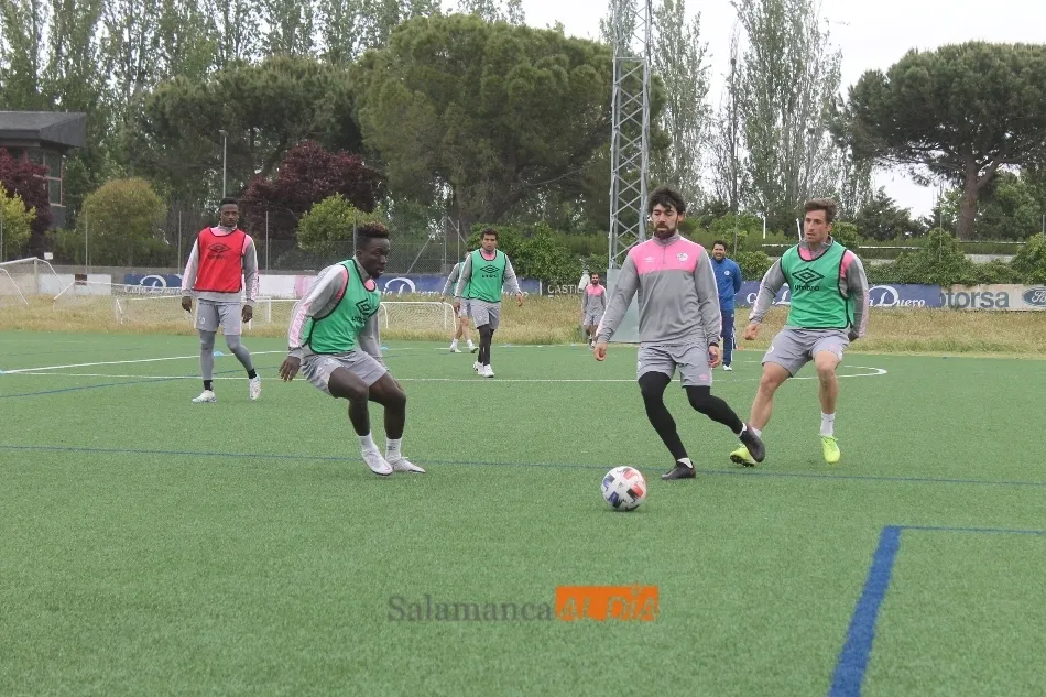 Un entrenamiento de los charros