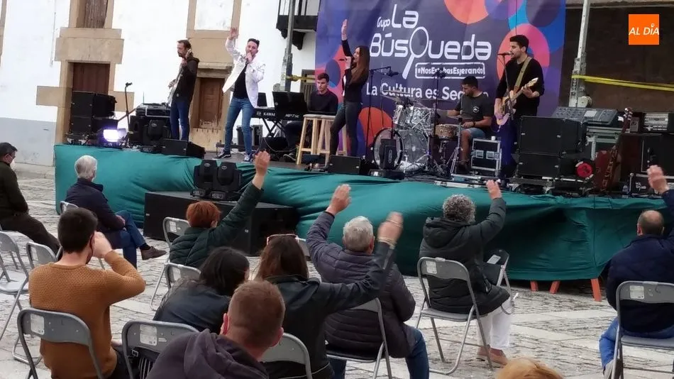 El público siguió el concierto desde sus asientos / E. Corredera