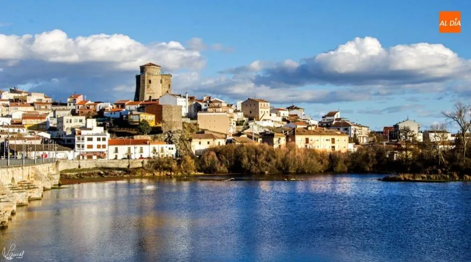 Vista general de Alba de Tormes. Foto de Manuel Lamas