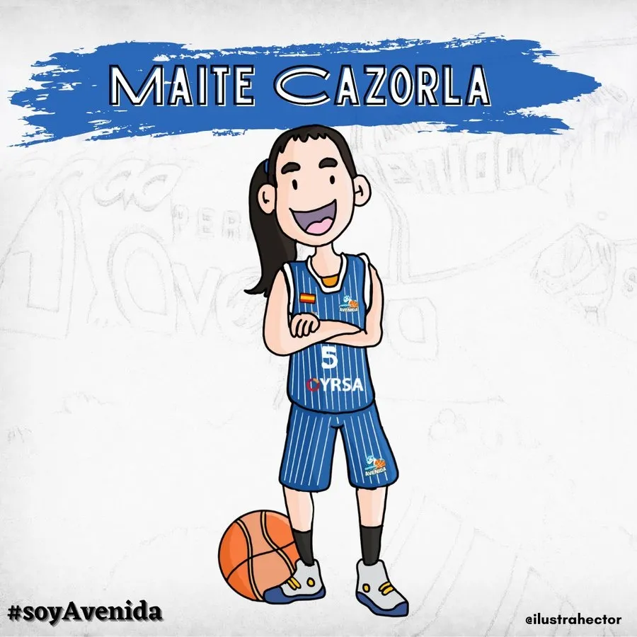 Cazorla y su cartel / CB Avenida