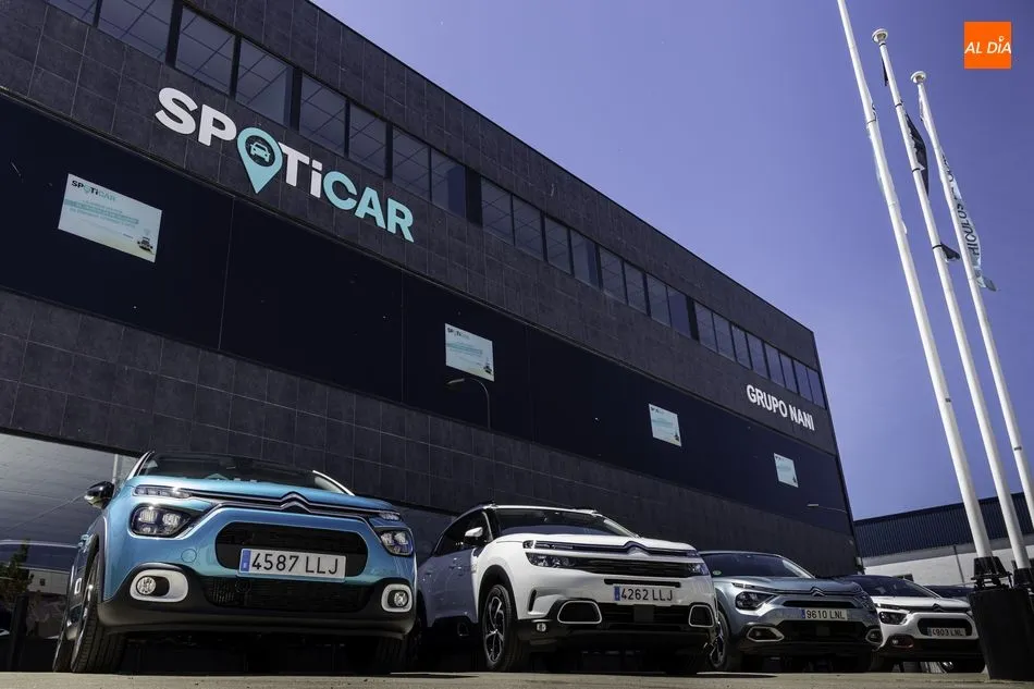 Fachada de Spoticar, el nuevo concesionario del Grupo Nani dedicado al vehículo de ocasión. Foto de Guillermo García San Miguel