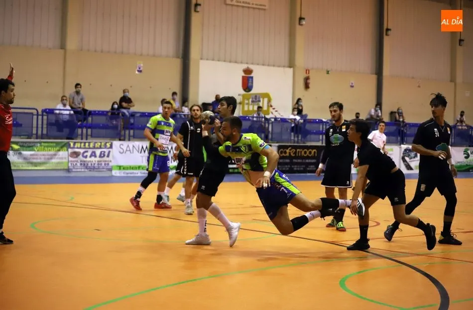 Un encuentro del BM Salamanca