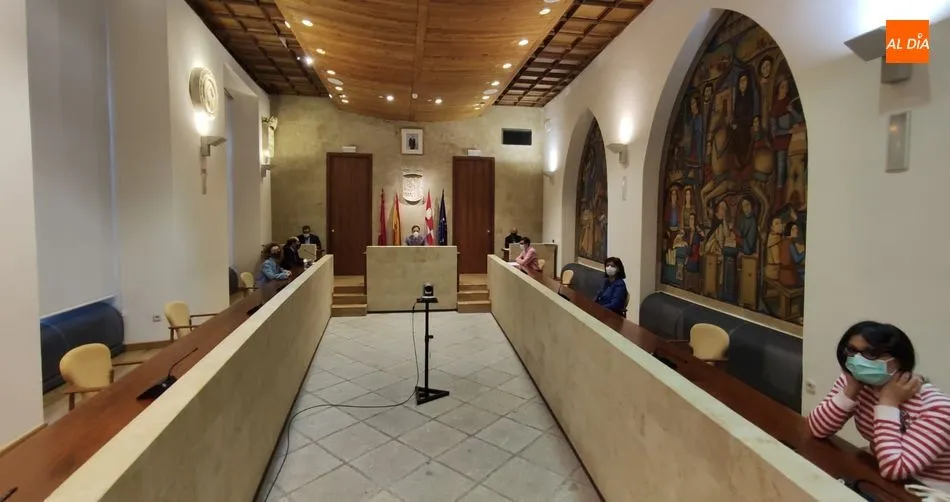 Pleno del Ayuntamiento de este viernes 21 de mayo. Foto Kiko Robles