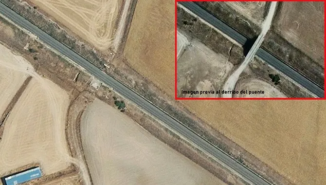 La problemática del puente de Cantaracillo derribado por ADIF llega al Senado 