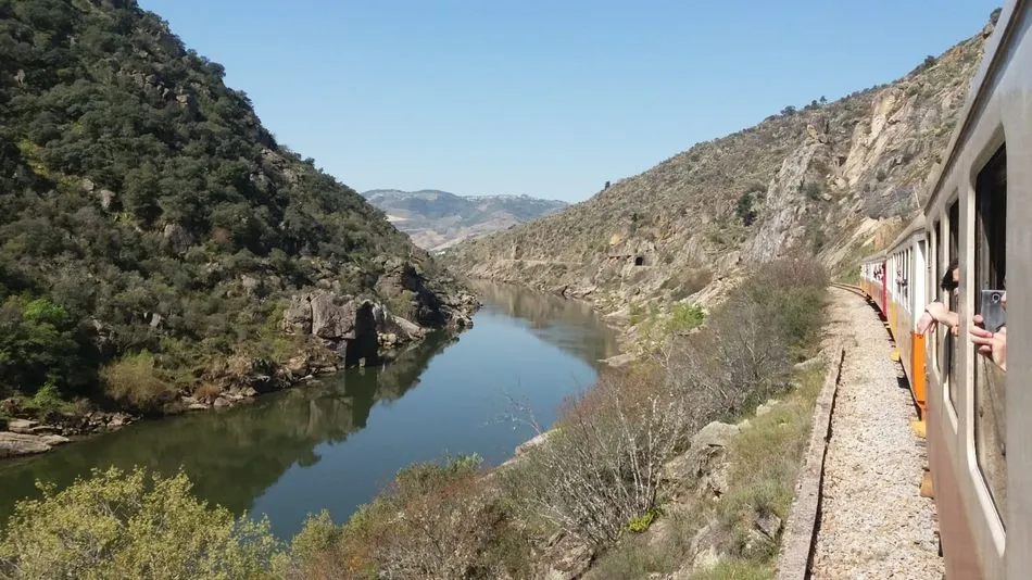 Linha do Douro en su recorrido por el Valle del Duero portugués/ MARTÍN-GARAY