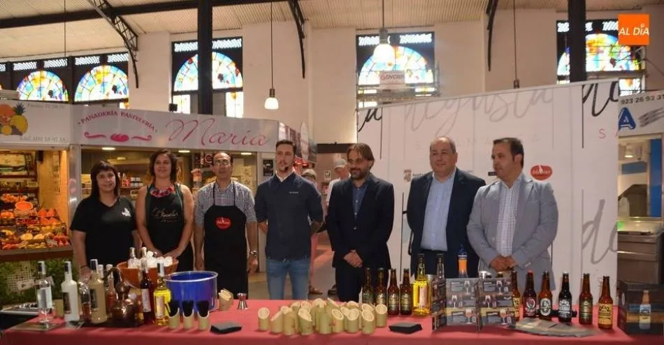 Licores y vinos locales en una presentación anterior de TeGusta Salamanca - Archivo