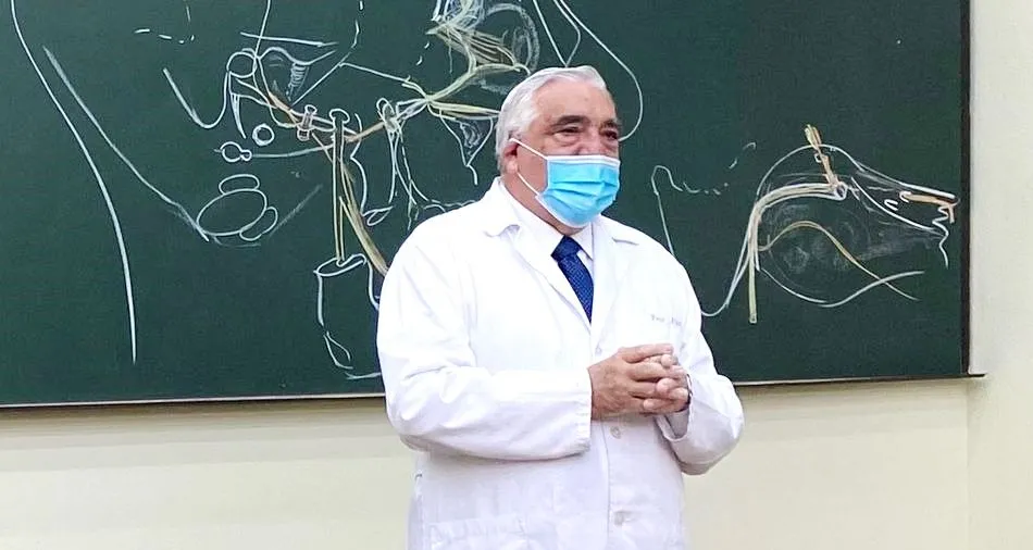 José Manuel Riesco, catedrático de Anatomía Humana