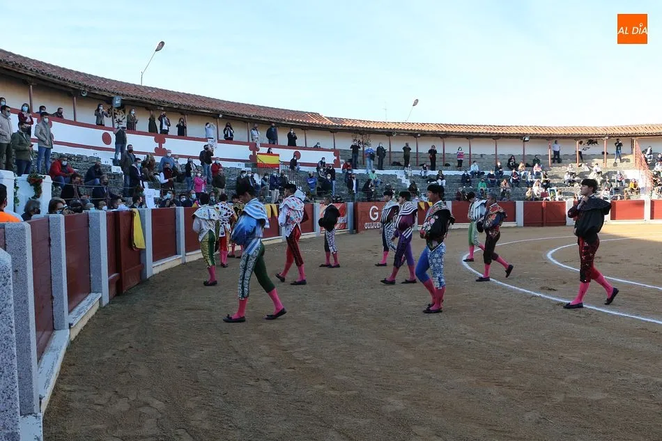 Imagen de la última novillada celebrada en la villa en 2020 - Archivo/Kiko Robles