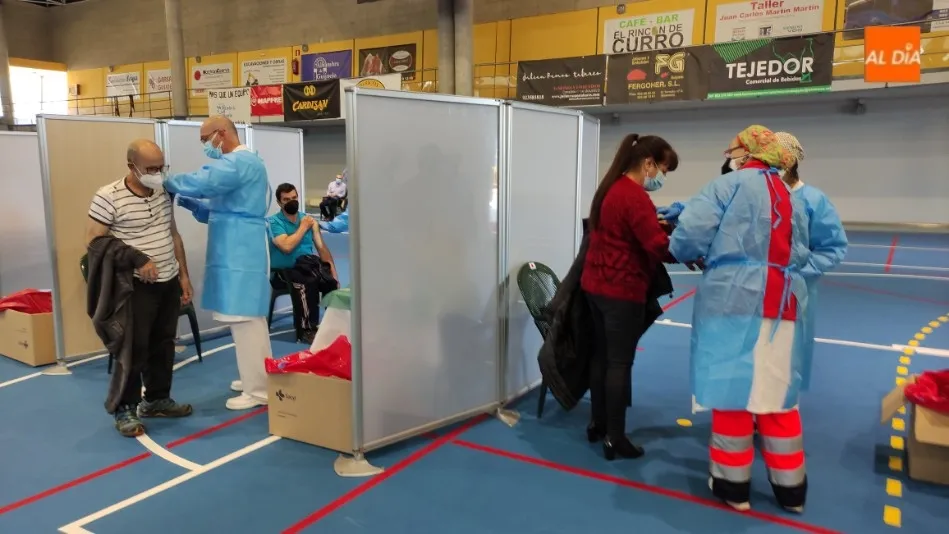 Vacunación de este martes en Guijuelo