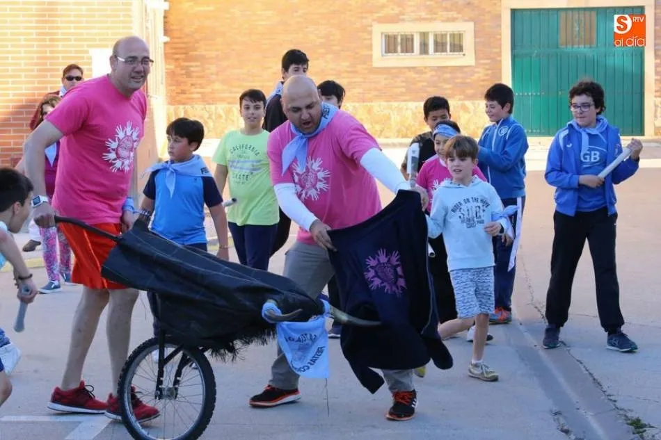 Foto de archivo de una de las fiestas del Corpus en Aldeatejada, antes de la pandemia