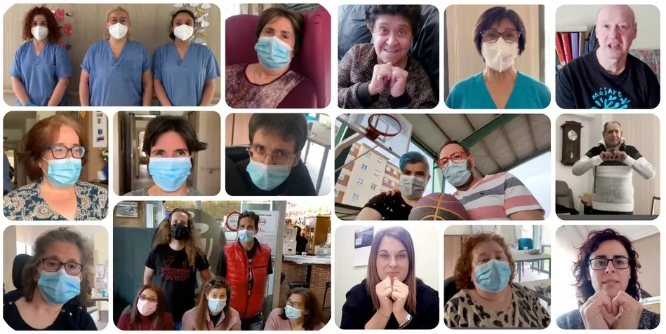 Algunos de los integrantes de la Asociación Salmantina de Esclerosis Múltiple (ASDEM)