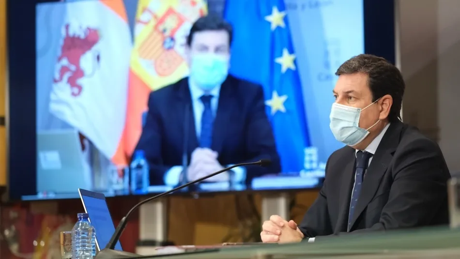 Rueda de prensa del consejero de Economía y Hacienda, Carlos Fdez. Carriedo