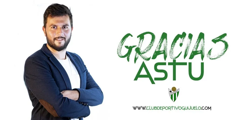 Despedida a Astu como Director Deportivo del Guijuelo