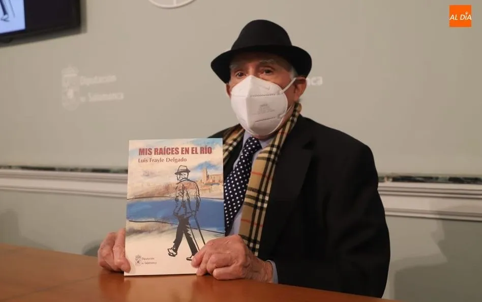 Luis Frayle,  colaborador de SALAMANCA AL DÍA y autor del libro ‘Mis raíces en el río’. Foto de Lydia González