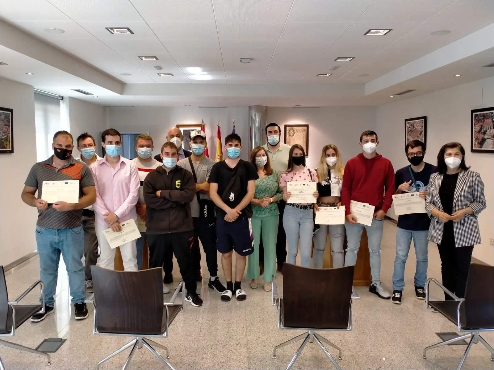 Exitoso punto y final para el programa de Formación y Empleo ‘Peñaranda Zona Verde’ 