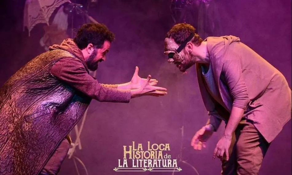 La loca historia de la literatura es una comedia gamberra, un viaje a través de las grandes obras de la Literatura Universal